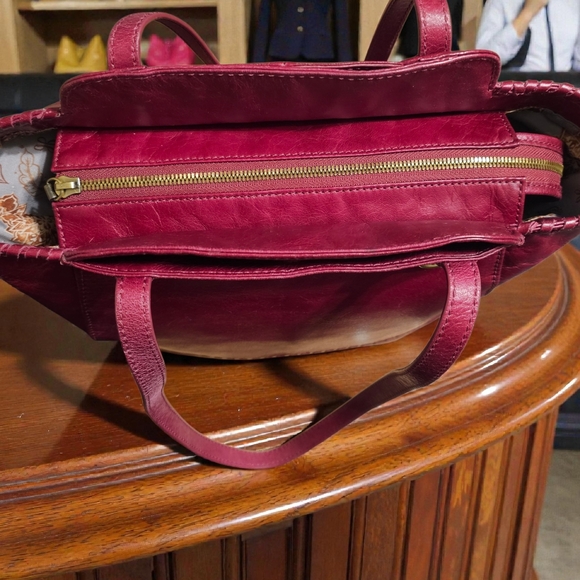 HOBO Internationsl Praise Leather Tote Bag